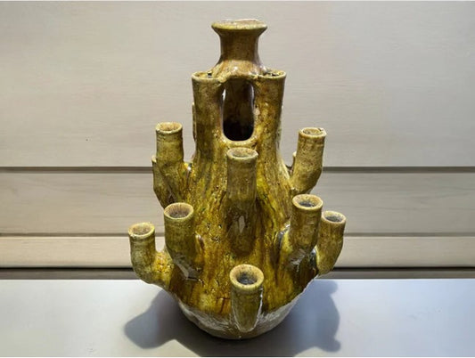 Tamegroute Heritage Vase – Ochre