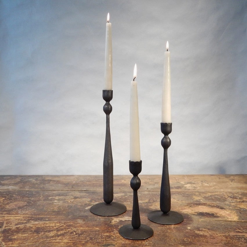 ForgeLine Iron Candlestick