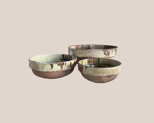 Fieldstone Ceramic Bowl - Cream