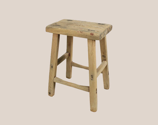 Hokkaido Vintage Elm Wood Rectangle