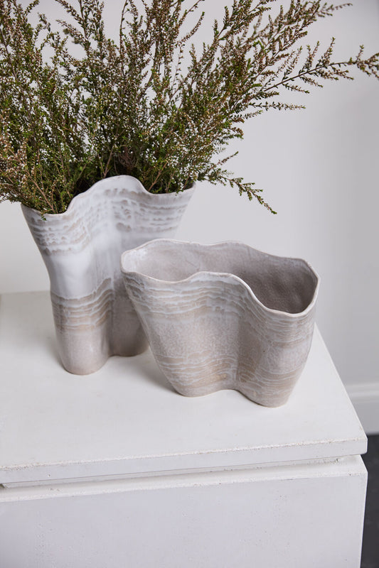 Claribel Textured Vase