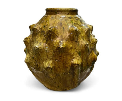 Tamegroute Heritage Vase – Ochre