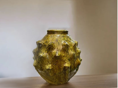 Tamegroute Heritage Vase – Ochre