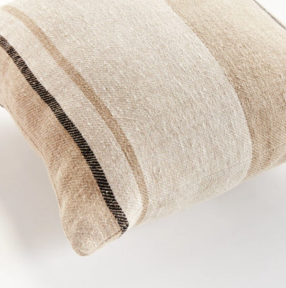 Finn European Linen Pillow - Flax