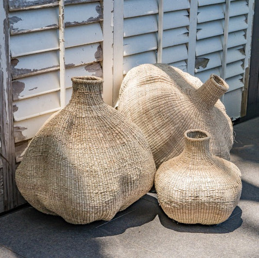 Spiral Heritage Basket - Natural